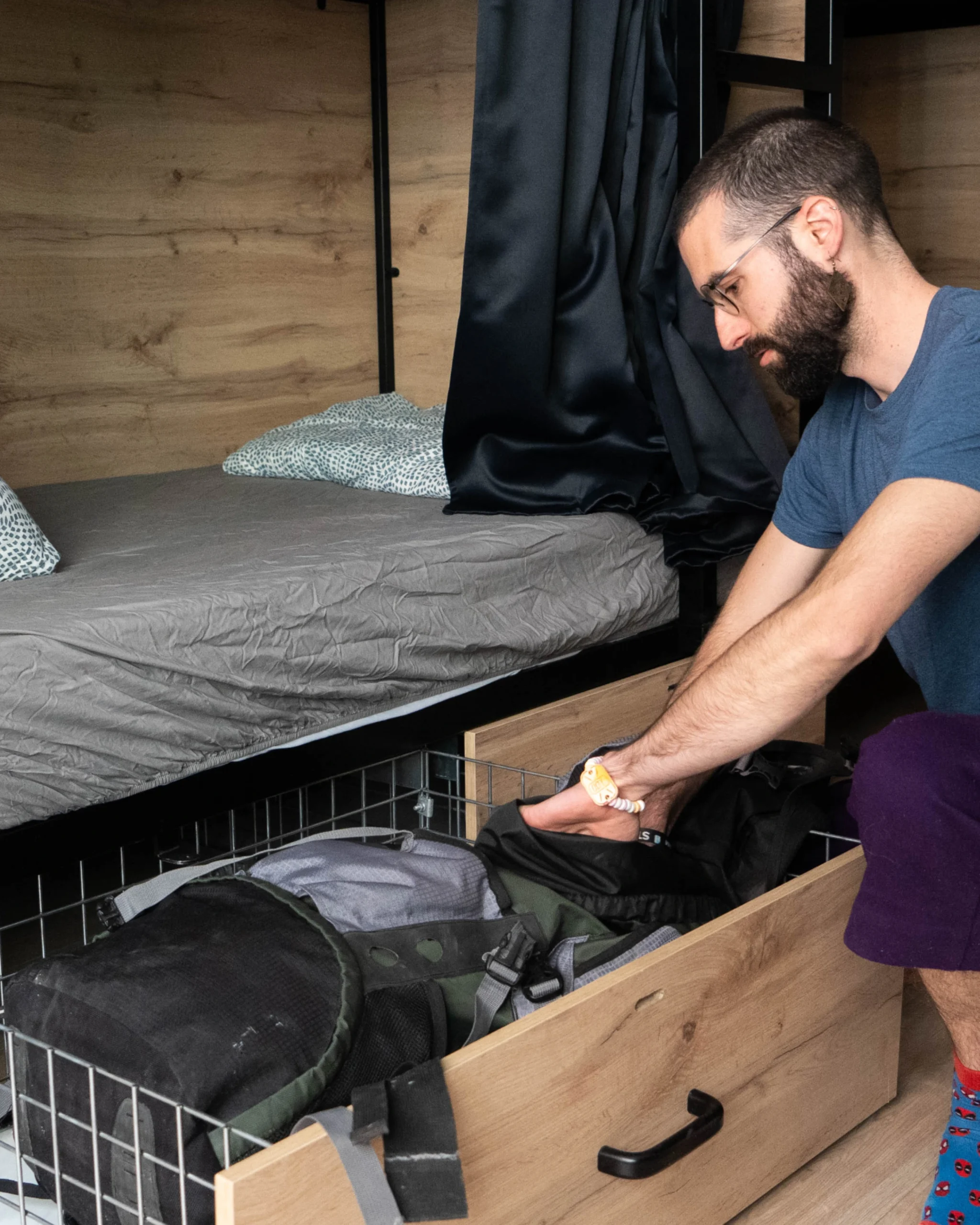 Safe and secure hostel