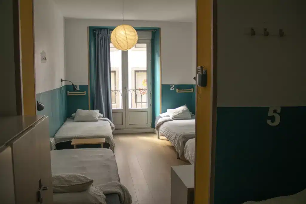 Shared room at Onefam Sungate Hostel in Madrid