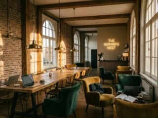 Modern European hostel common area showcasing the type of hospitality investment opportunity discussed in this guide