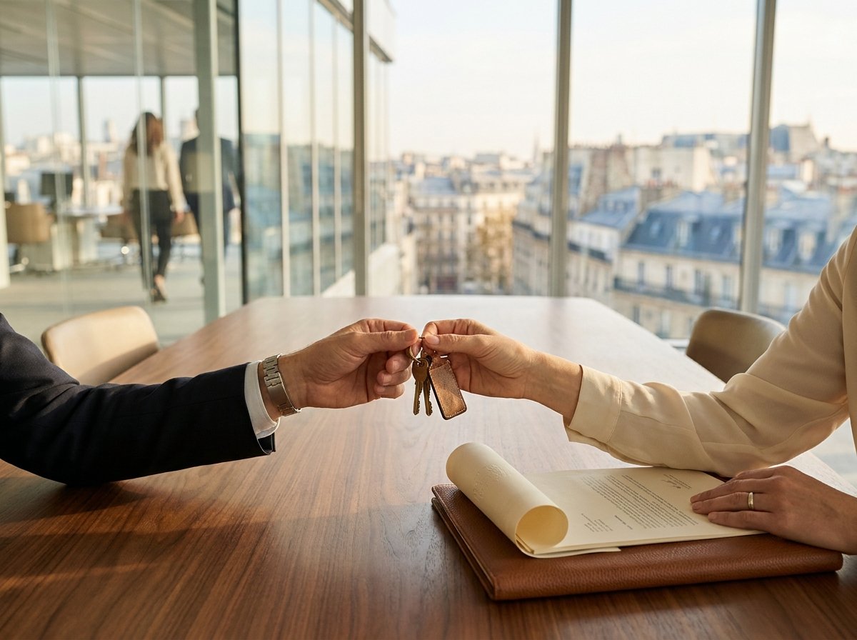 Hostel owner signing a management agreement with a professional chain operator to transform the asset's performance without selling it