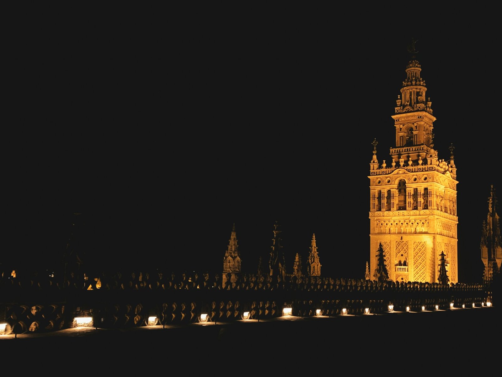 Seville Cathedral and the Giralda tower — the largest Gothic cathedral in the world by volume, Santa Cruz neighbourhood
